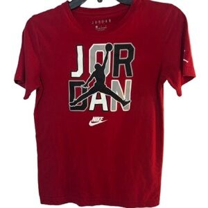 Nike Jordan Red Graphic Men's Tee